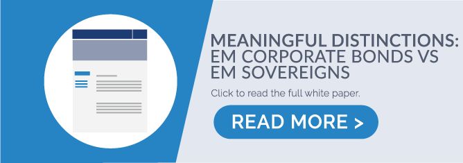 Meaningful Distinctions:
Emerging Market Corporate Bonds versus Emerging Market Sovereigns