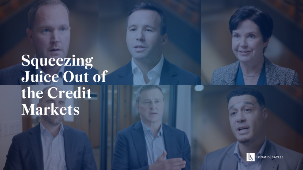 Squeezing Juice Out of the Credit Markets